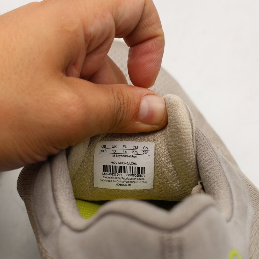 Lululemon Beyondfeel Run Men's Size 10.5 Running Sneakers Athletic Mesh - Picture 3 of 9